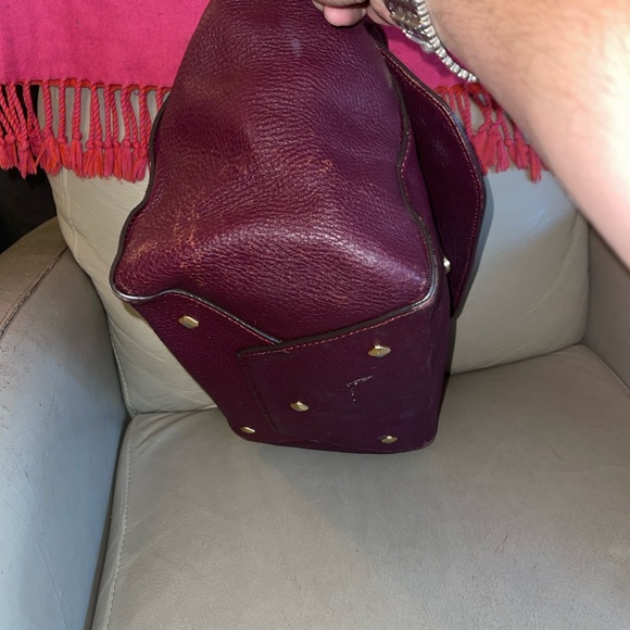 Authentic MCM pebbled leather satchel with removable strap conversion handbag - Picture 6 of 17